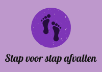 Stap voor stap afvallen